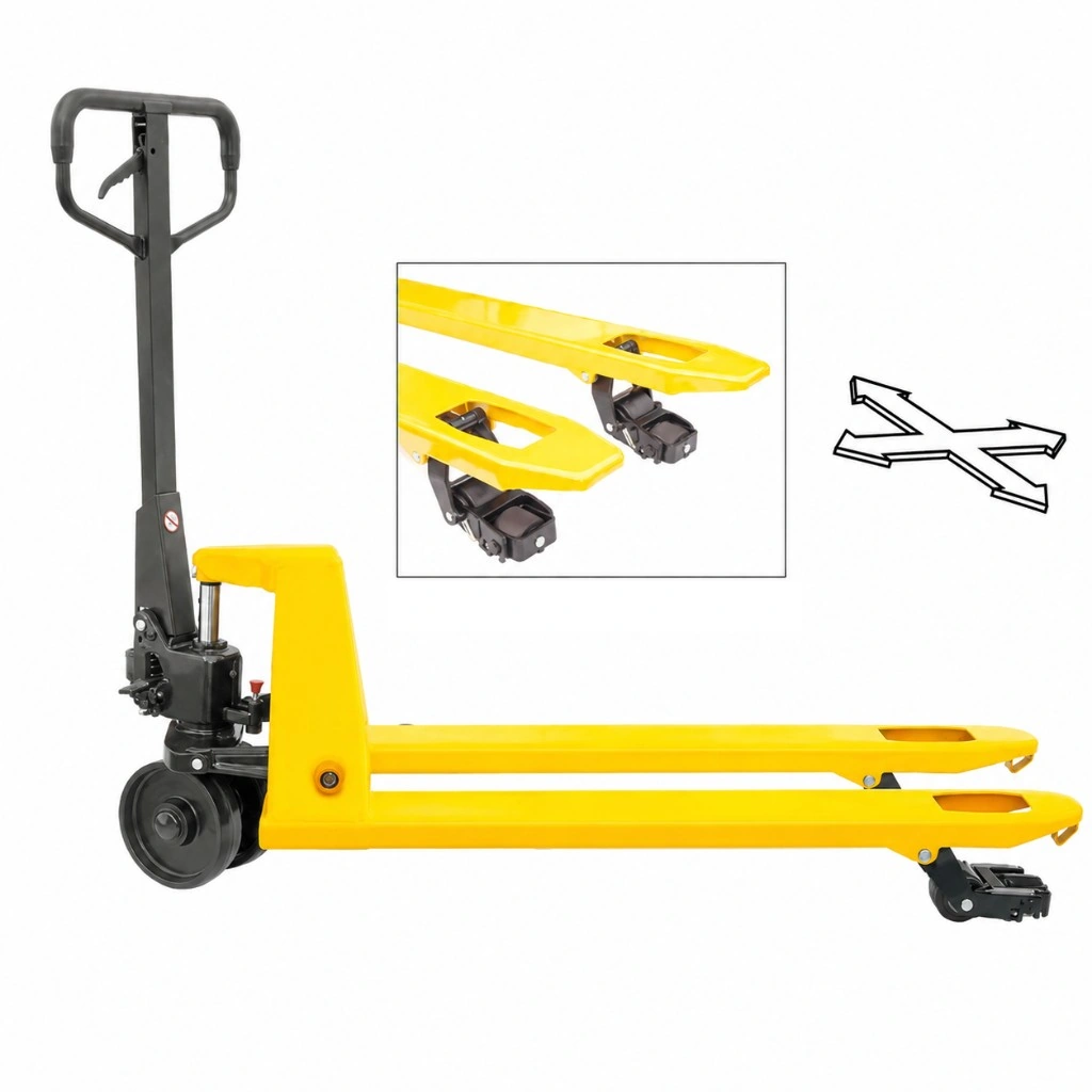 Neljasuunaline käsikahvelkäru (RPV2500CS) 2500 kg