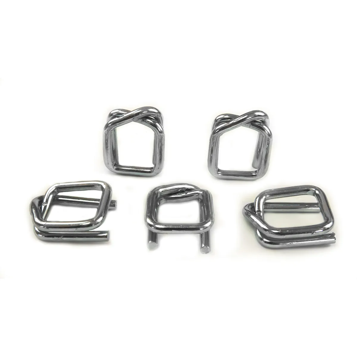 Tsingitud traatpandlad polüester-pakkelindile (BUCKLES-32G), 32 mm