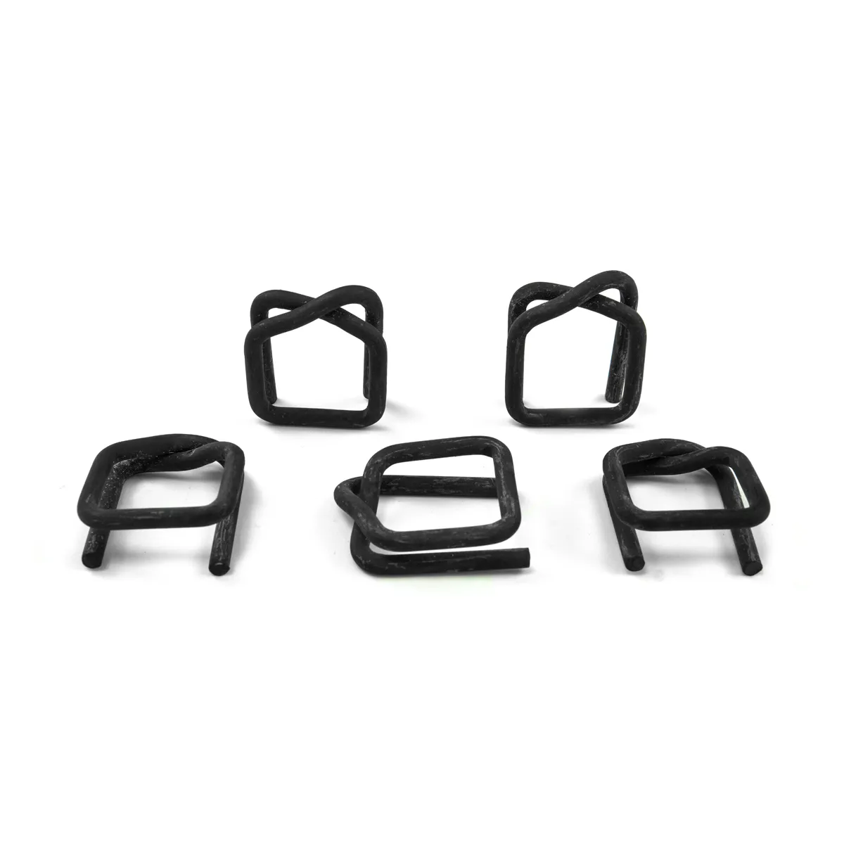 Fosfaaditud traatpandlad polüester-pakkelindile (BUCKLES-25F), 25 mm