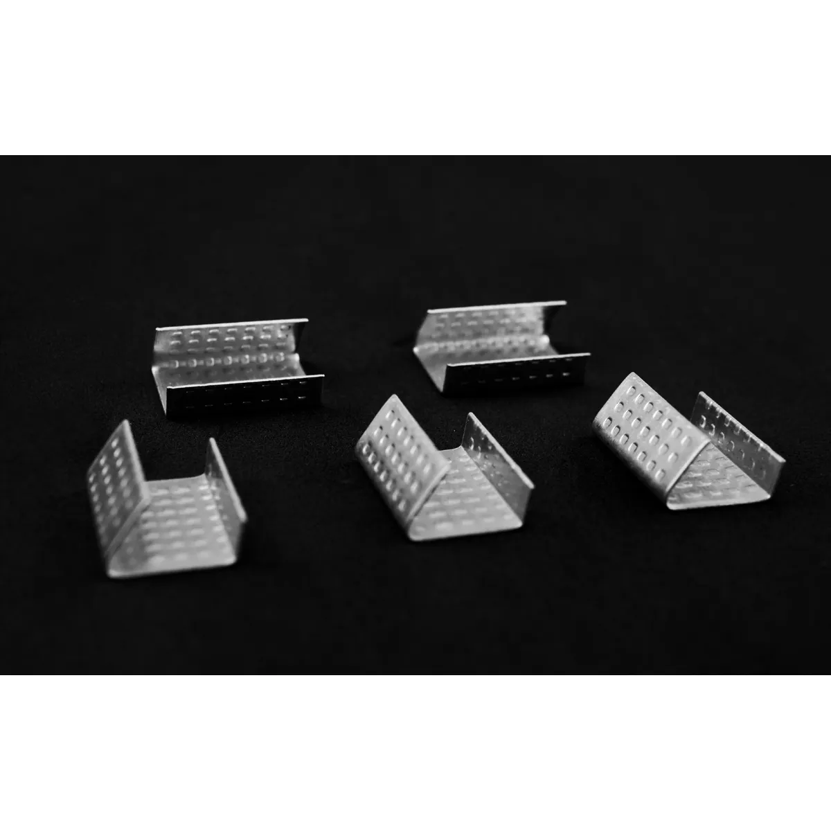 PP-pakkelindi terasklambrid (BUCKLES-16PP), 16 mm
