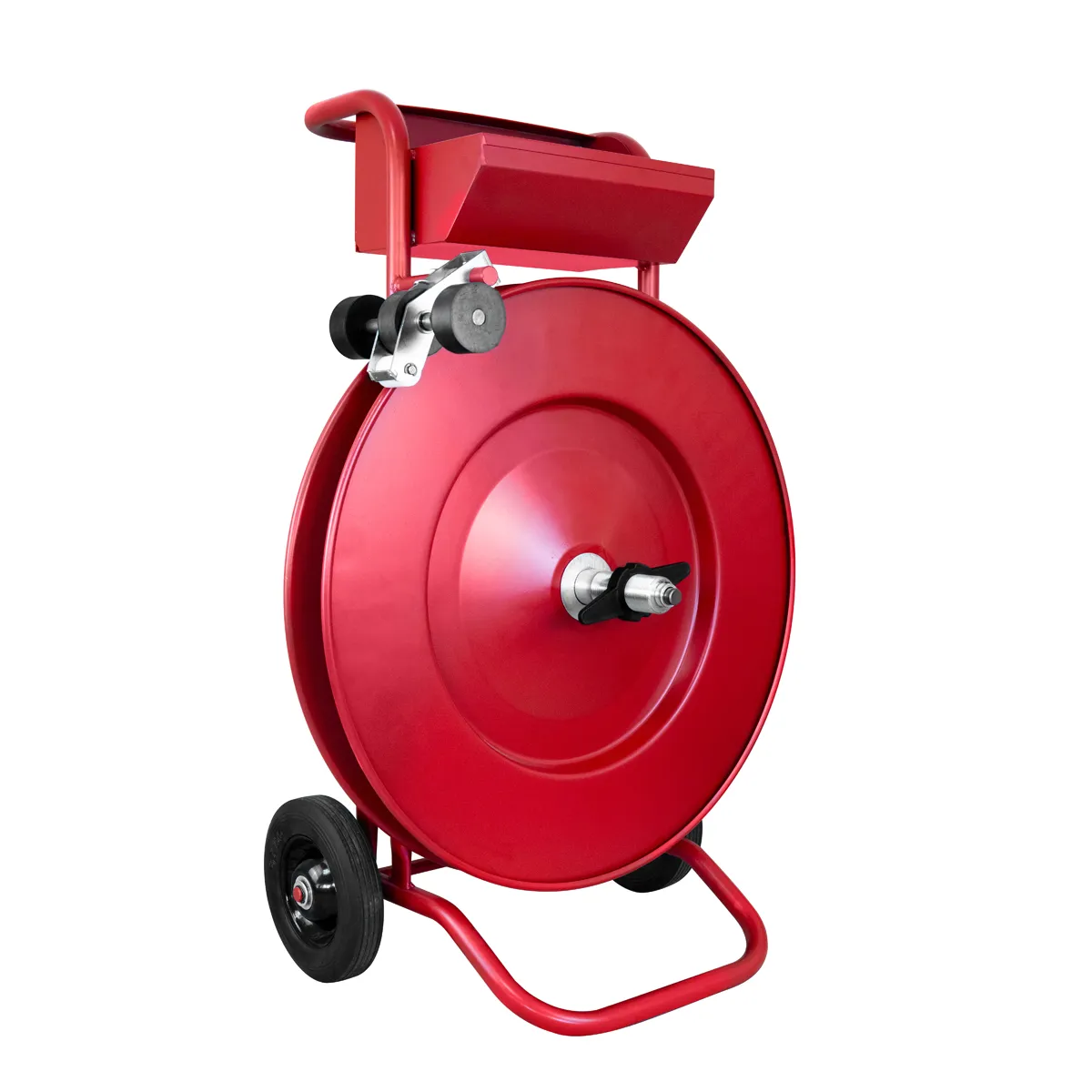 PET- ja PP-pakkelindi kerimiskäru (COIL-DISPENSER-50)